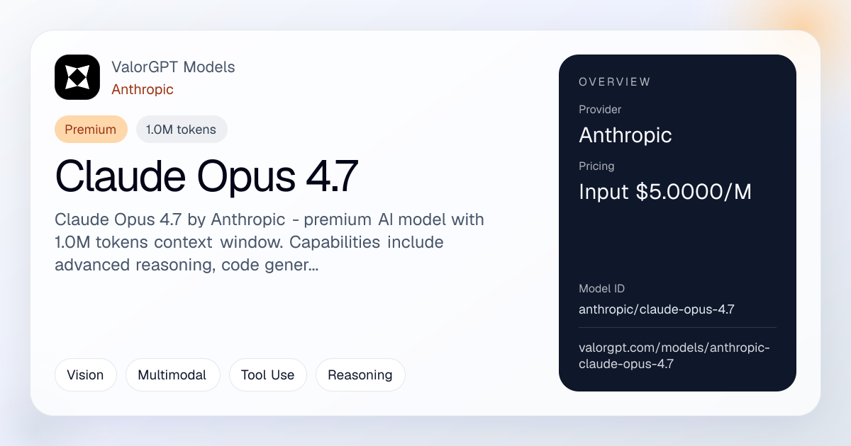 Claude Opus 4.7