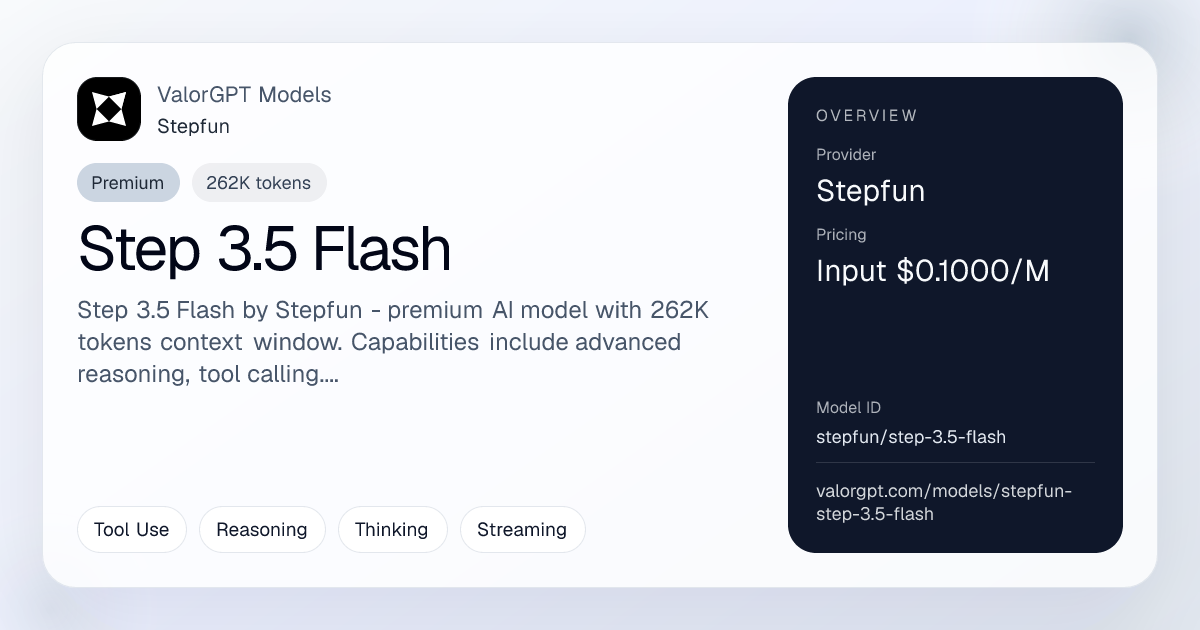 Step 3.5 Flash